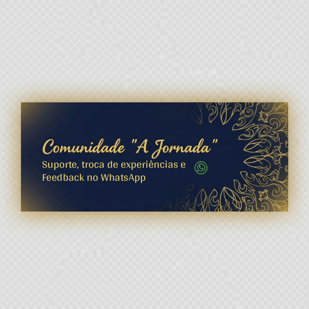 Comunidade 'A Jornada' no WhatsApp